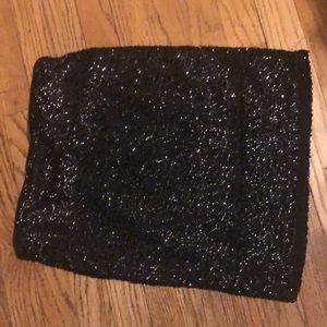 Sequin bodycon skirt